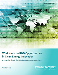 Workshops on R&D Opportunities in Clean Energy Innovation
