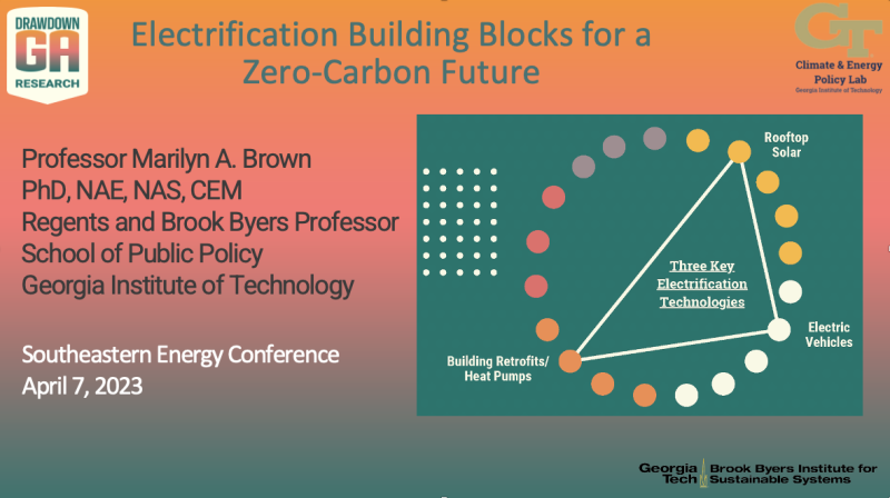 Electrification Building Blocks for a Zero-Carbon Future